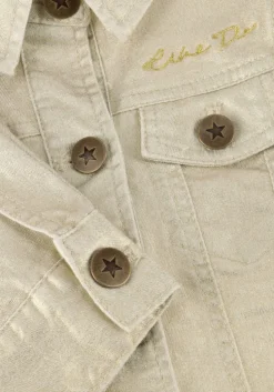 gouden like flo spijkerjas flo denim jacket