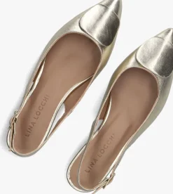 gouden lina locchi slingbacks 010-60