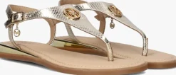 gouden mexx sandalen nyobi