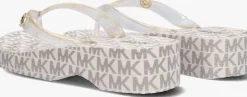gouden michael kors kids teenslippers lilo