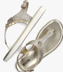 gouden michael kors kids sandalen brandy zahara