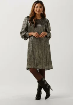 gouden minus mini jurk jamira dress