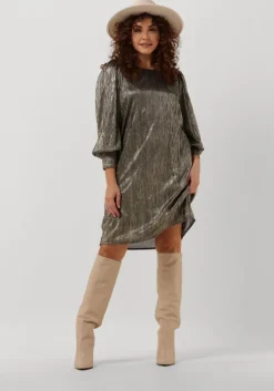 gouden minus mini jurk jamira dress