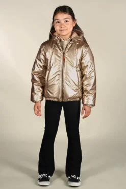 gouden moodstreet gewatteerde jas winterjacket jet