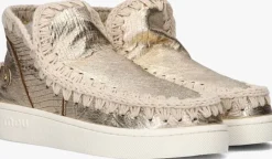 gouden mou boots eskimo sneaker
