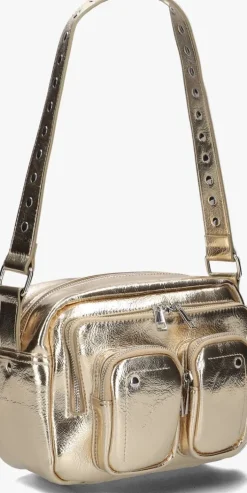 gouden núnoo schoudertas ellie metallic