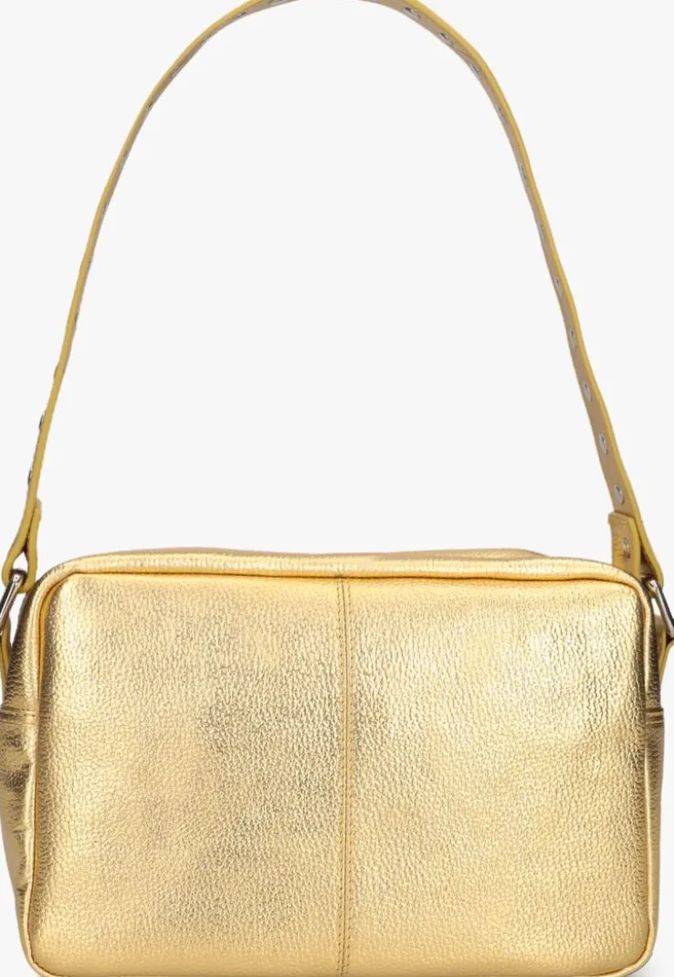 gouden núnoo schoudertas vilda metallic