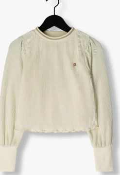 gouden nono blouses tisja plissee blouse