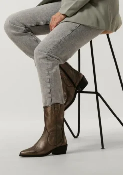 gouden notre-v enkellaarsjes 18050