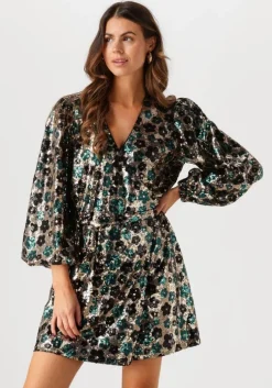 gouden notre-v mini jurk nv-elvira