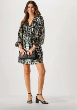 gouden notre-v mini jurk nv-elvira