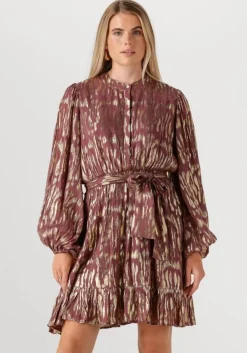 gouden notre-v mini jurk nv-glory