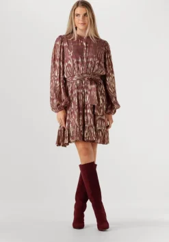 gouden notre-v mini jurk nv-glory