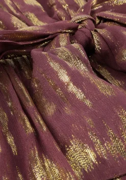 gouden notre-v mini jurk nv-glory