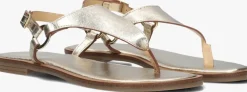 gouden notre-v sandalen 23270