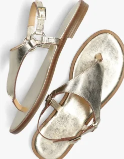 gouden notre-v sandalen 23270