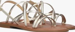gouden notre-v sandalen 22637