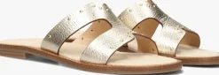 gouden notre-v slippers 22743