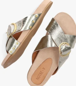 gouden notre-v slippers 10318