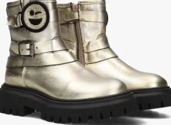 gouden nubikk chelsea boots fae maryn jr