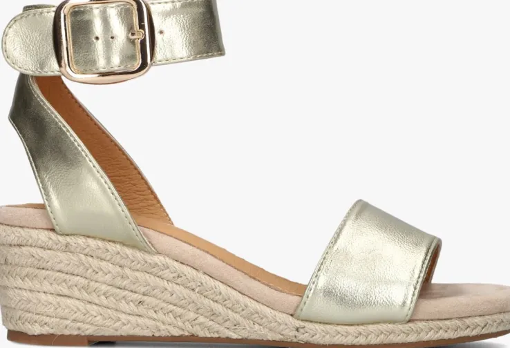 gouden omoda espadrilles 0577-2