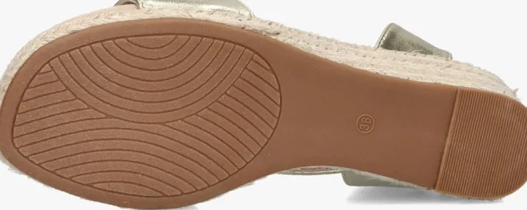 gouden omoda espadrilles 0577-2