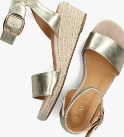 gouden omoda espadrilles 0577-2