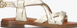gouden omoda sandalen m05086