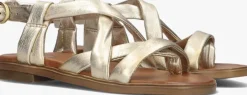 gouden omoda sandalen m05086