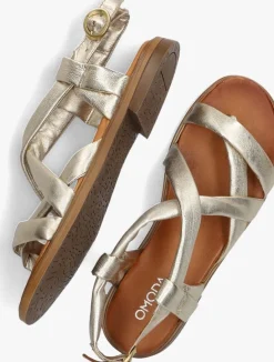 gouden omoda sandalen m05086