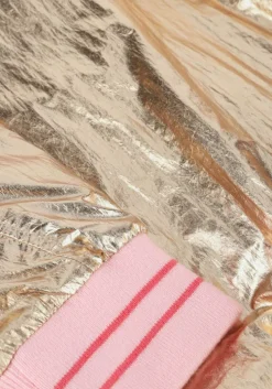 gouden petit blush jack metallic jacket