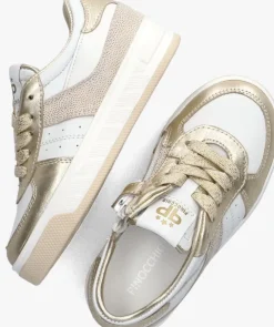 gouden pinocchio lage sneakers p1057