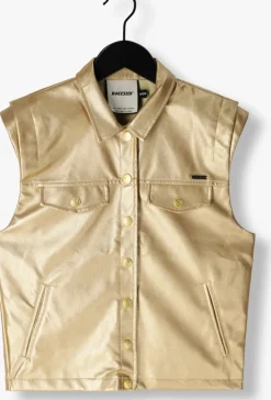 gouden raizzed gilet lotus