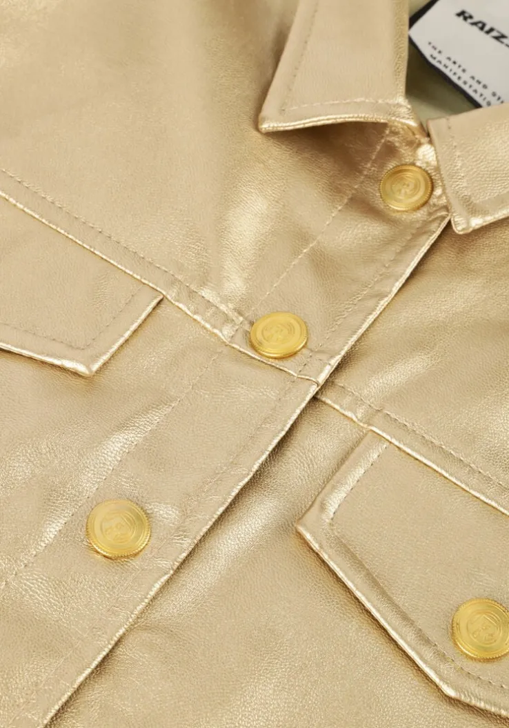 gouden raizzed gilet lotus