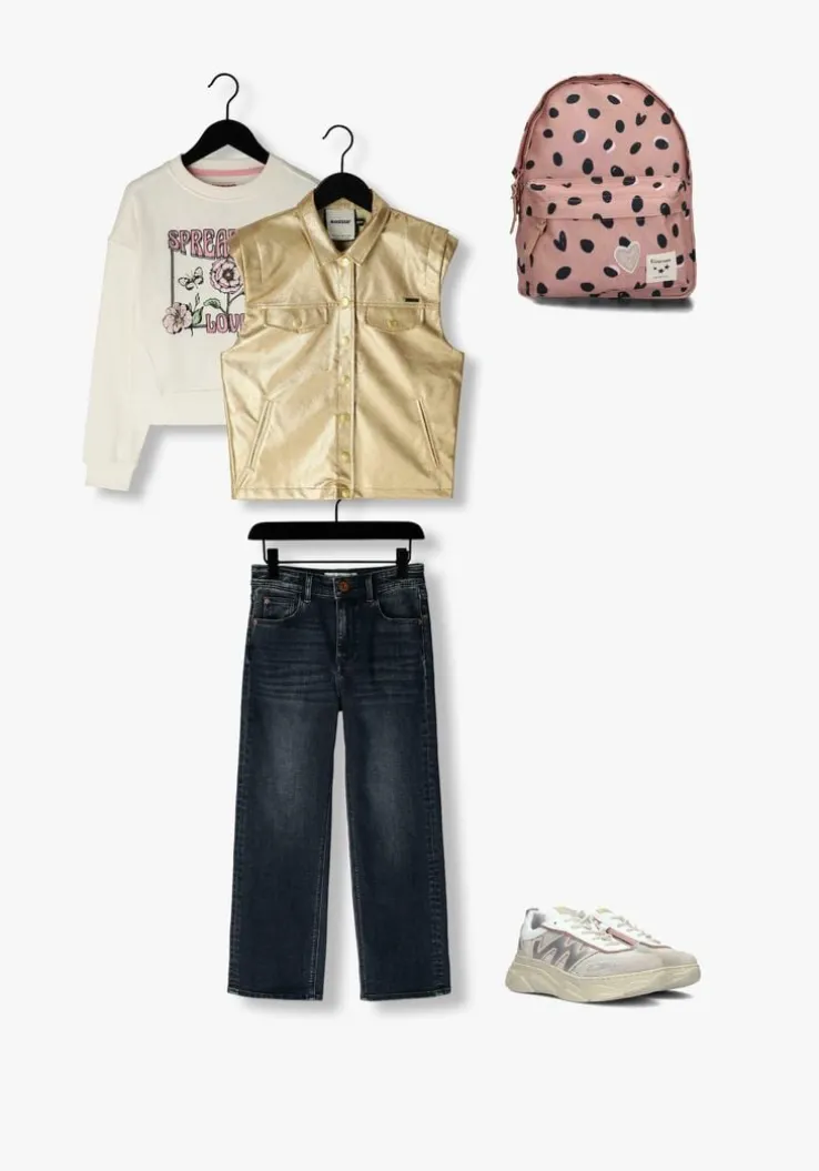 gouden raizzed gilet lotus