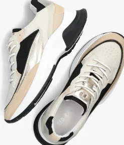 gouden red-rag lage sneakers 76638