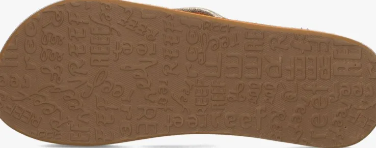 gouden reef teenslippers ahi