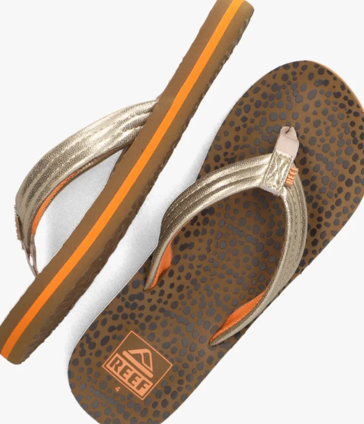 gouden reef teenslippers ahi