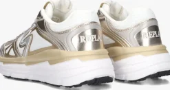 gouden replay lage sneakers christal jr 2