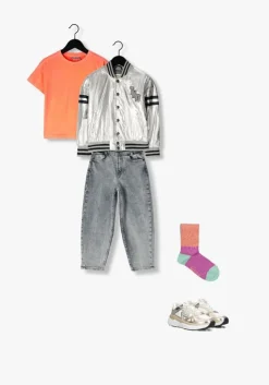 gouden replay lage sneakers christal jr 2