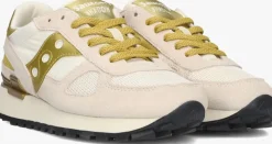 gouden saucony lage sneakers shadow original