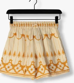 gouden scarlett poppies korte broek pam