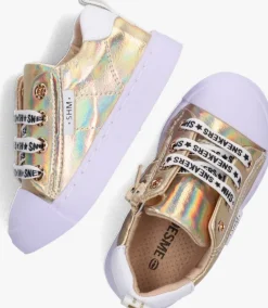 gouden shoesme lage sneakers sh22s001