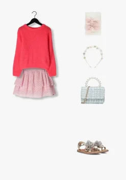 gouden shoesme platte sandalen ca25s040