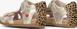 gouden shoesme sandalen bi21s092