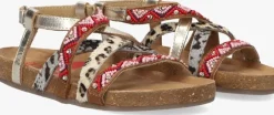 gouden shoesme sandalen ic22s009