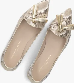 gouden stefano lauran loafers pisa