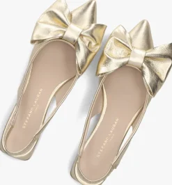 gouden stefano lauran slingbacks mirella