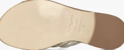 gouden stefano lauran slippers 24003