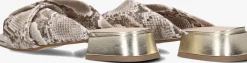 gouden stefano lauran slippers siena